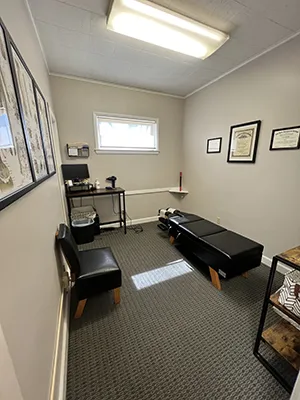 Chiropractic Shelby NC Adjustment Room With Table