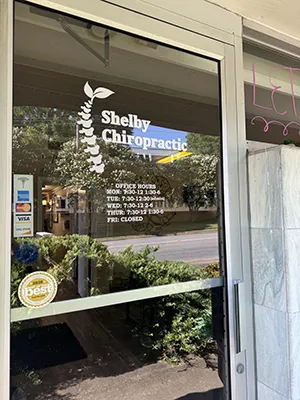 Chiropractic Shelby NC Front Door