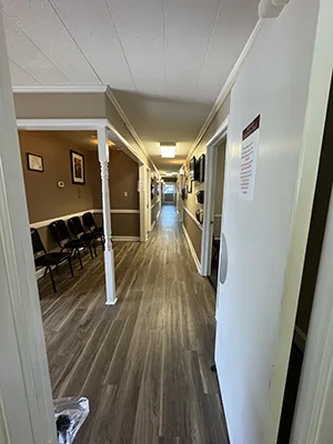 Chiropractic Shelby NC Lobby Hallway